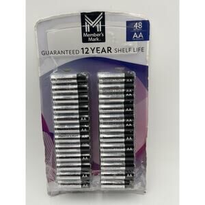 MEMBER'S MARK AA BATTERIES - 48 PACK